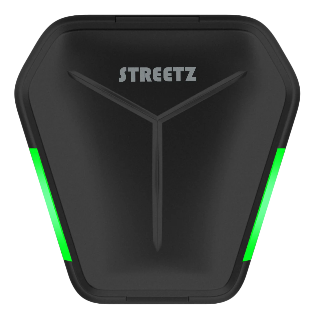 Gaming trådløse True Wireless Stereo in-ear hodetelefoner, svart