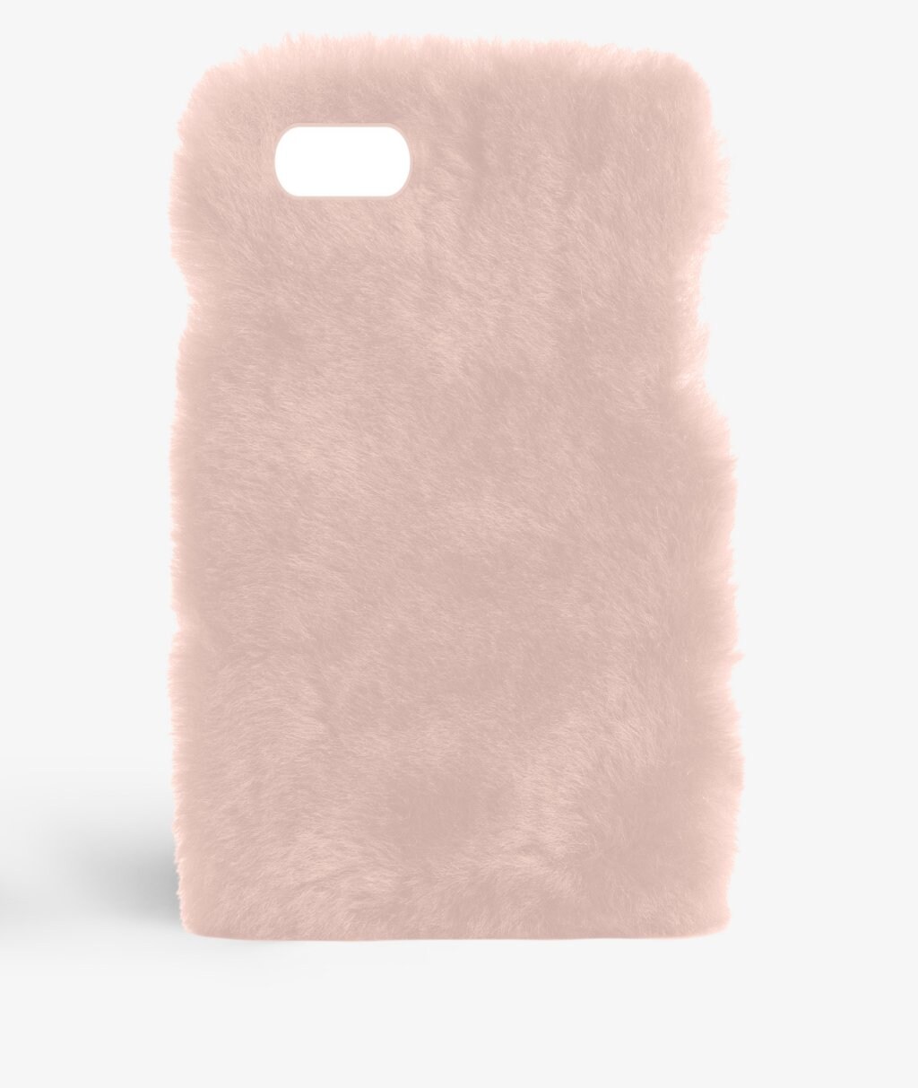 Deksel iPhone SE 2022 Fur Pink