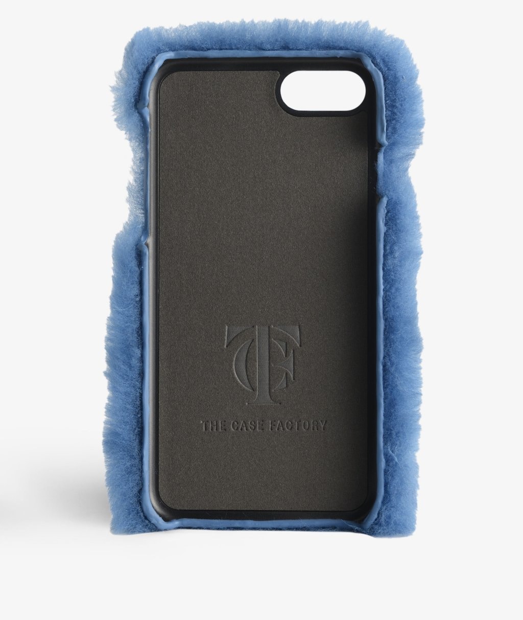 Deksel iPhone SE 2022 Fur Princess Blue