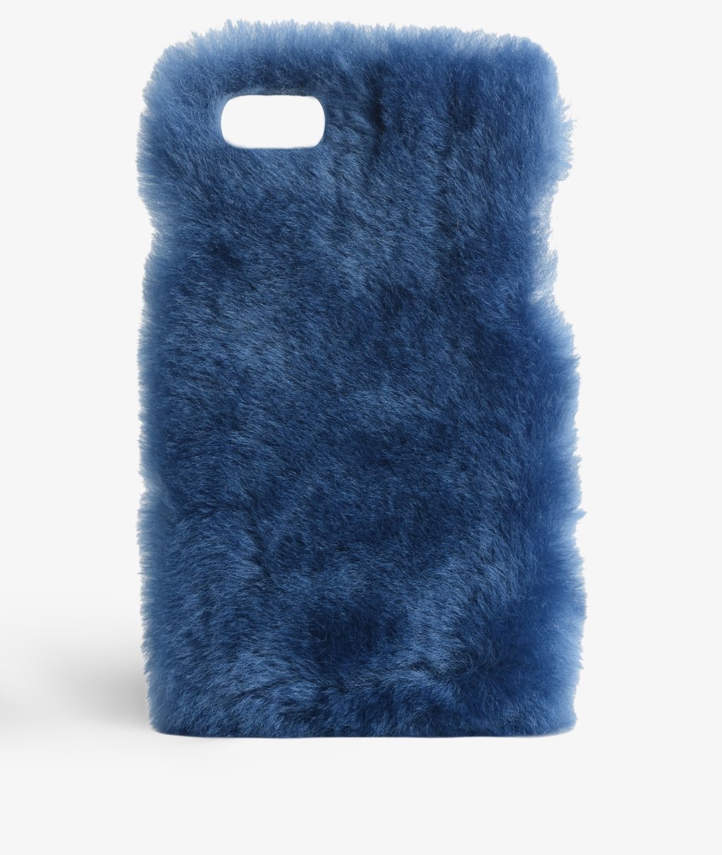 Deksel iPhone SE 2022 Fur Princess Blue