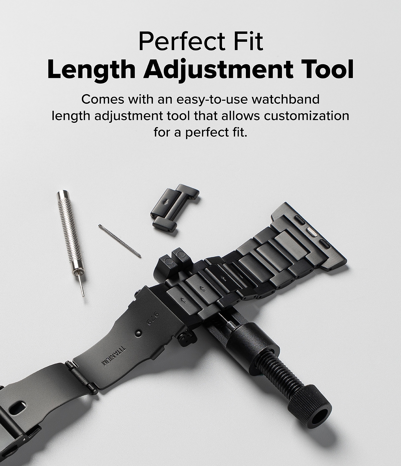 Titanium One Reim Apple Watch Series 1-3 42mm Black