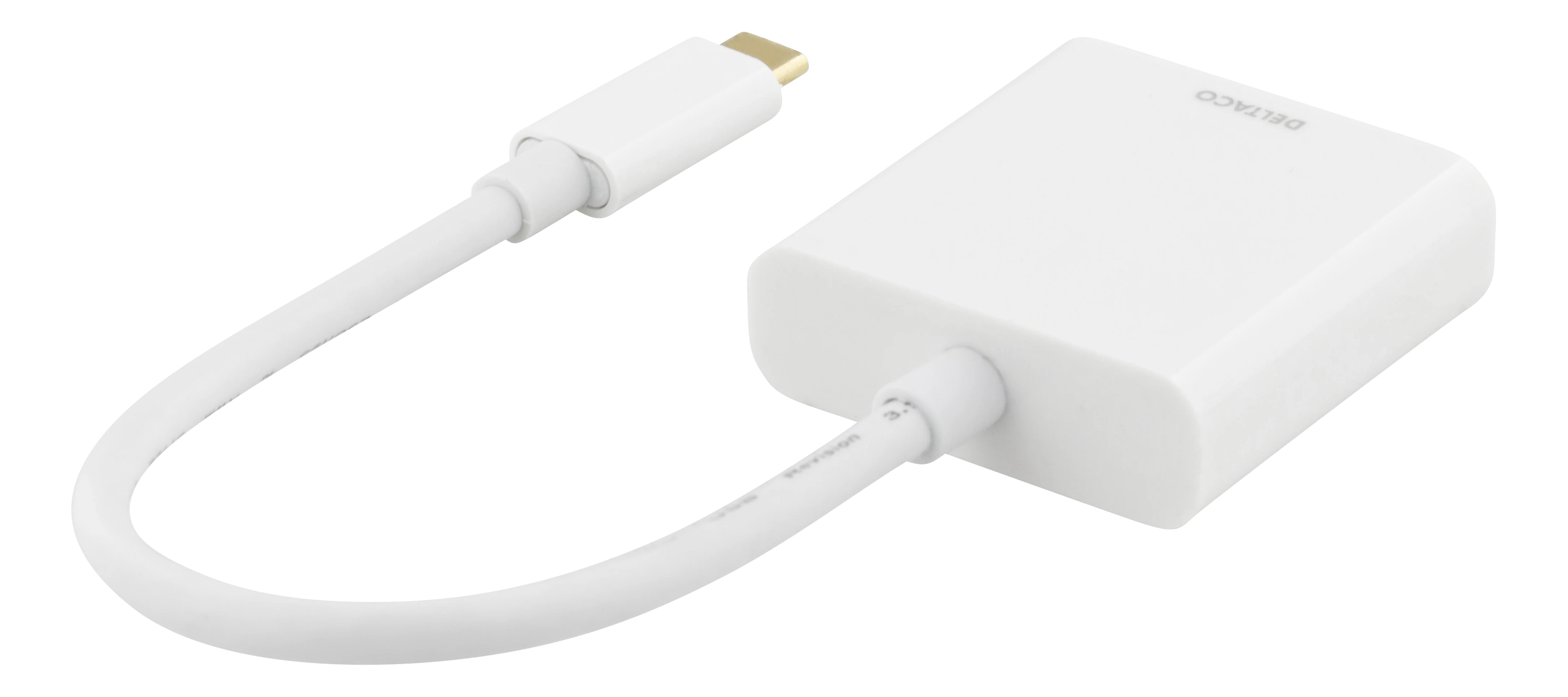 USB-C-HDMI  Adapter Hvit