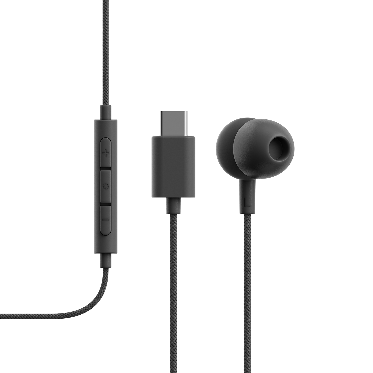 V3 Kablede hodetelefoner USB-C Svart