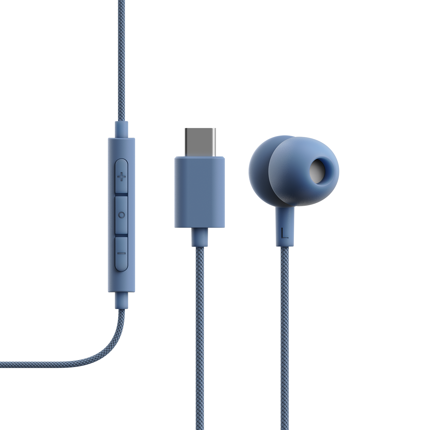V3 Kablede hodetelefoner USB-C Blå