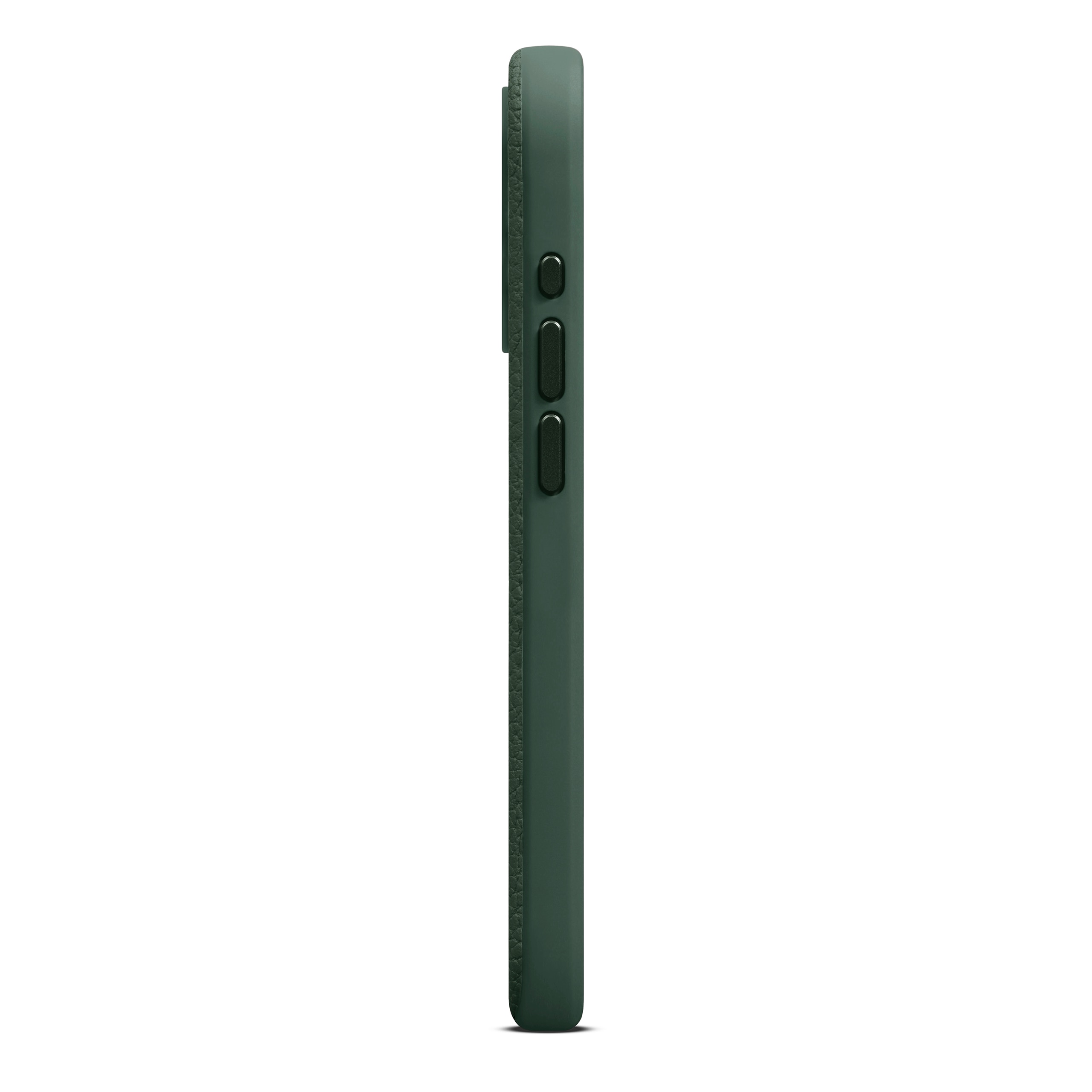 iPhone 15 Pro Leather Case MagSafe Green