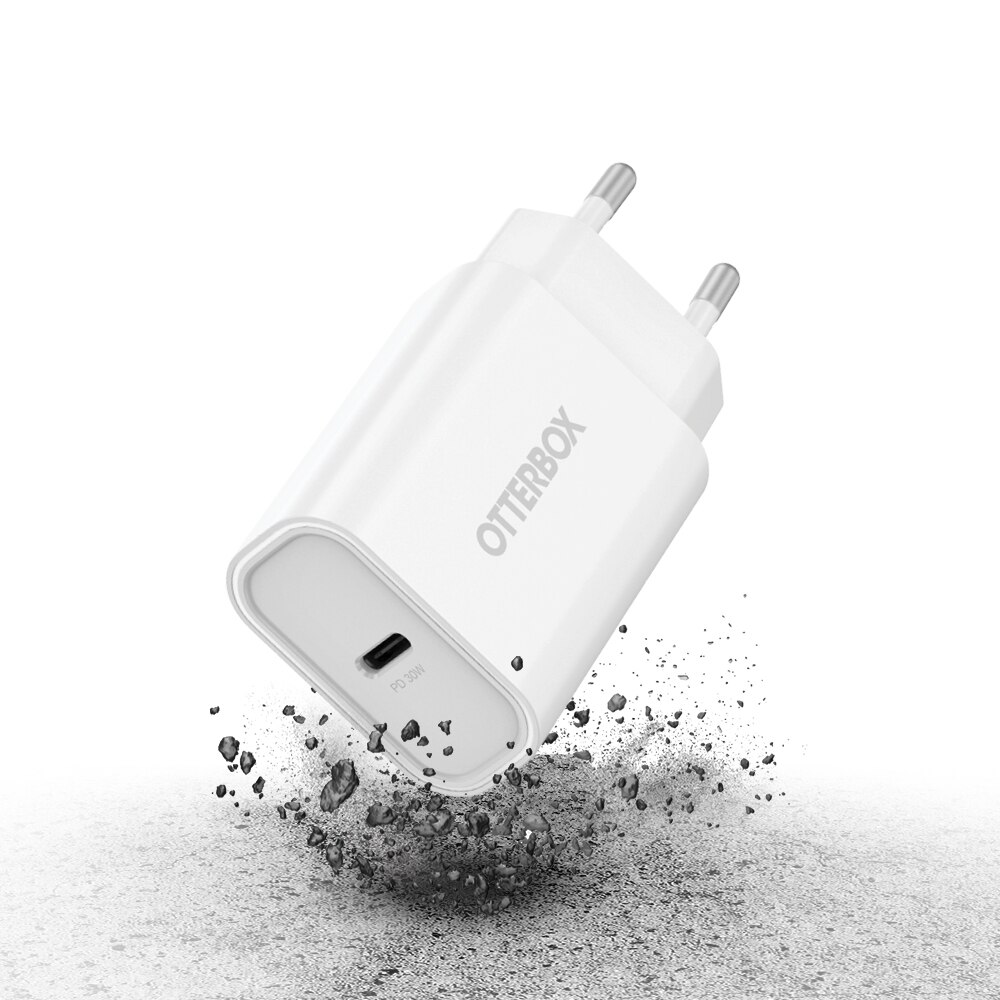 Vegglader USB-C 30W PD White