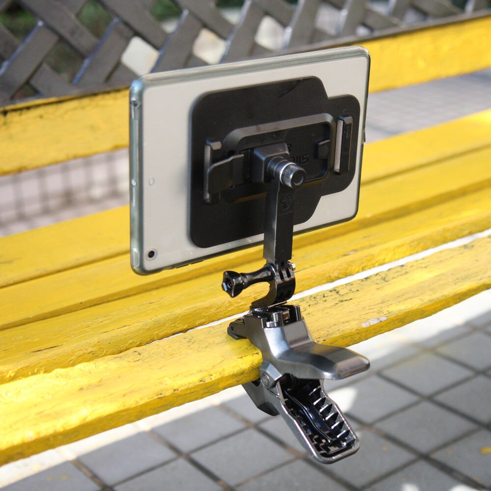 X29T Tablet Jaws Clamp Mount svart