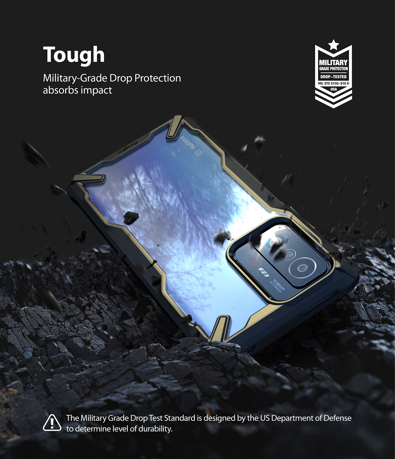 Fusion X Case Xiaomi 11T/11T Pro Black