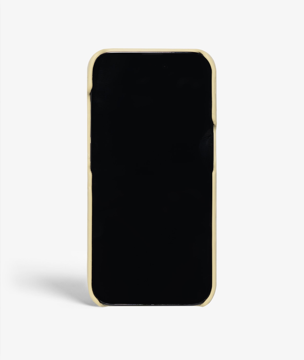 Deksel iPhone 14 Pro Max Croco Gul