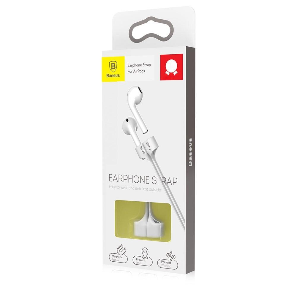 Earphone Strap for AirPods - White