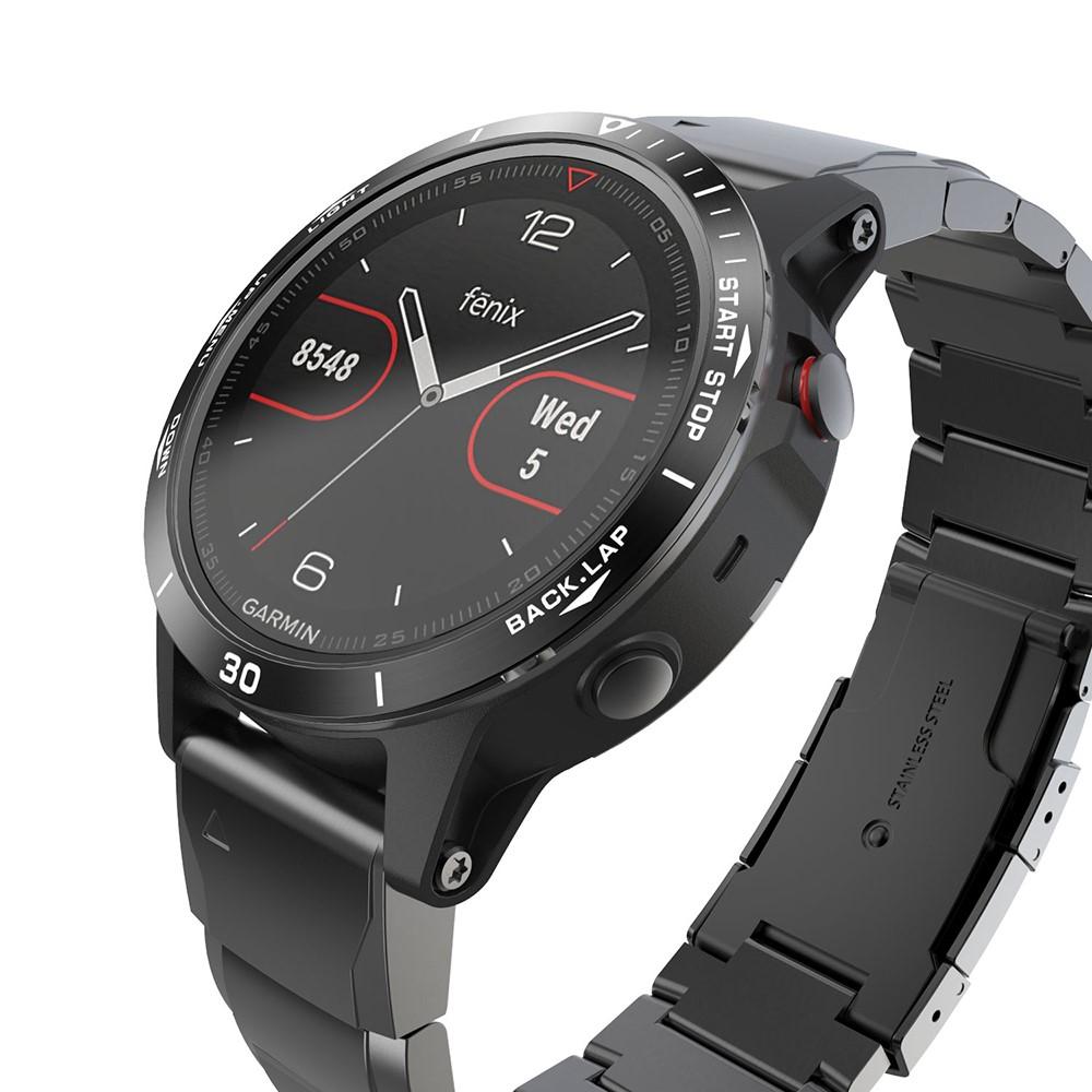 Ramme Garmin Fenix 5/5 Plus svart