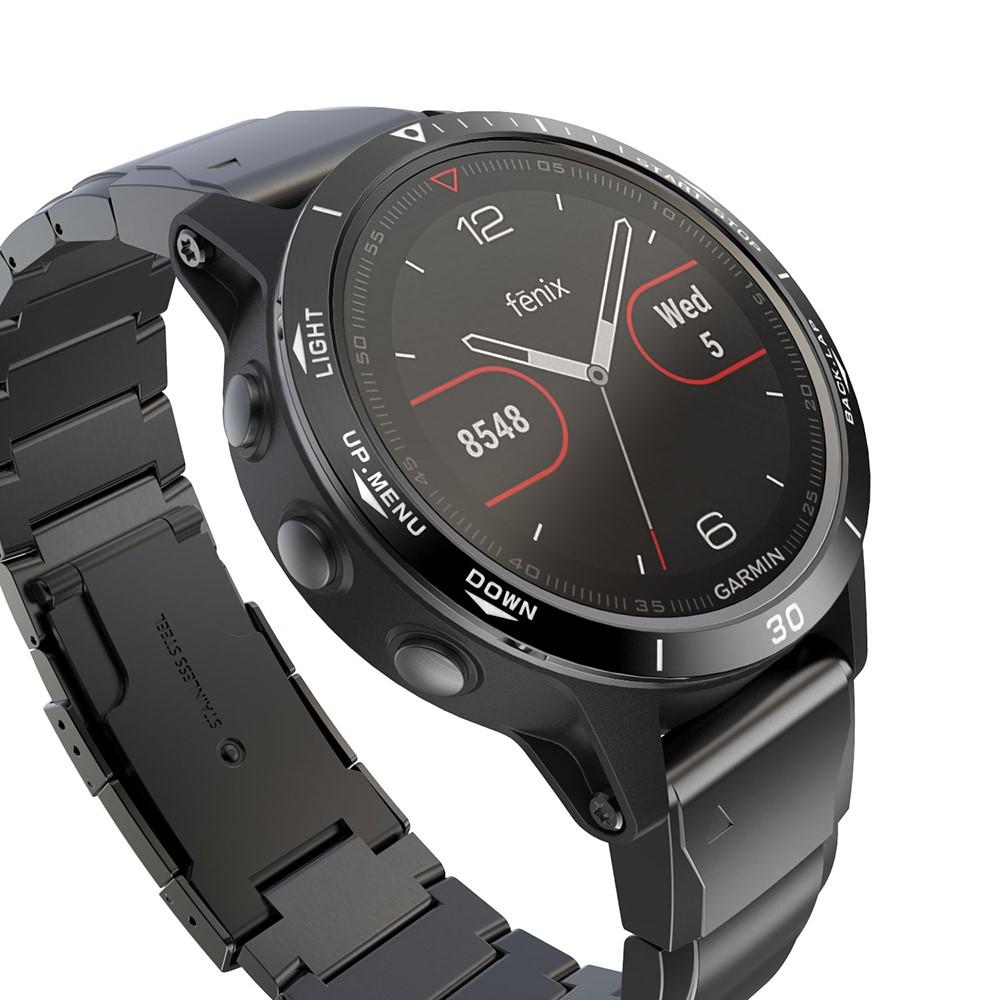 Ramme Garmin Fenix 5/5 Plus svart