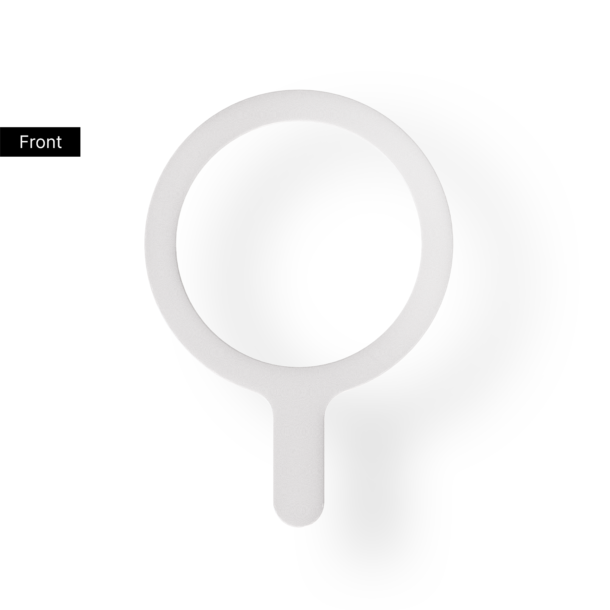 Fjernbar MagSafe-ring, hvit