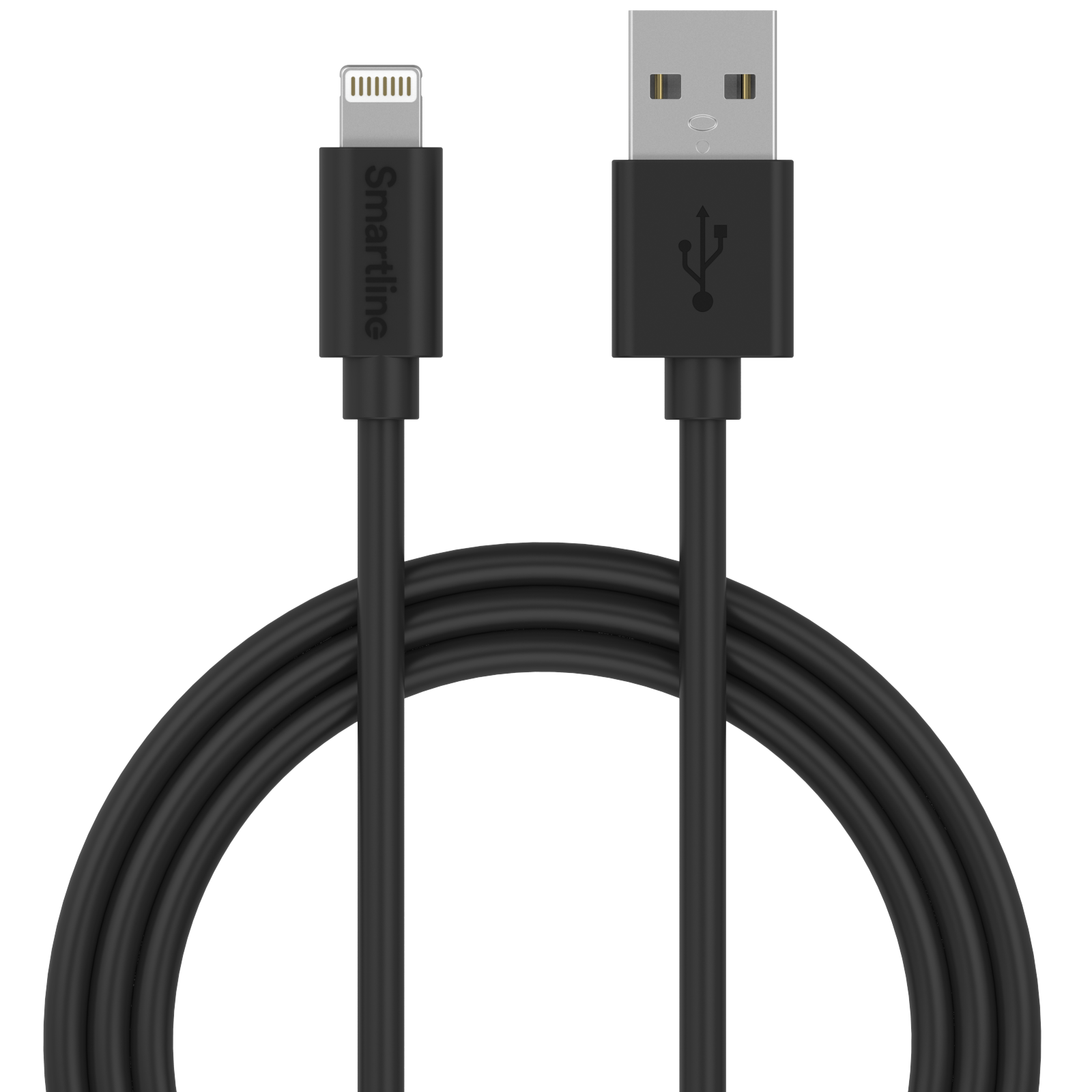 USB Cable Lightning 3m svart