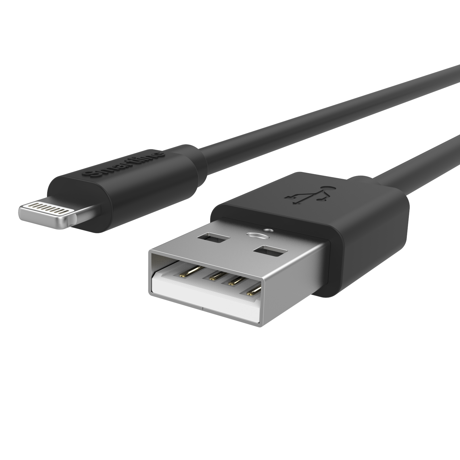 USB Cable Lightning 3m svart