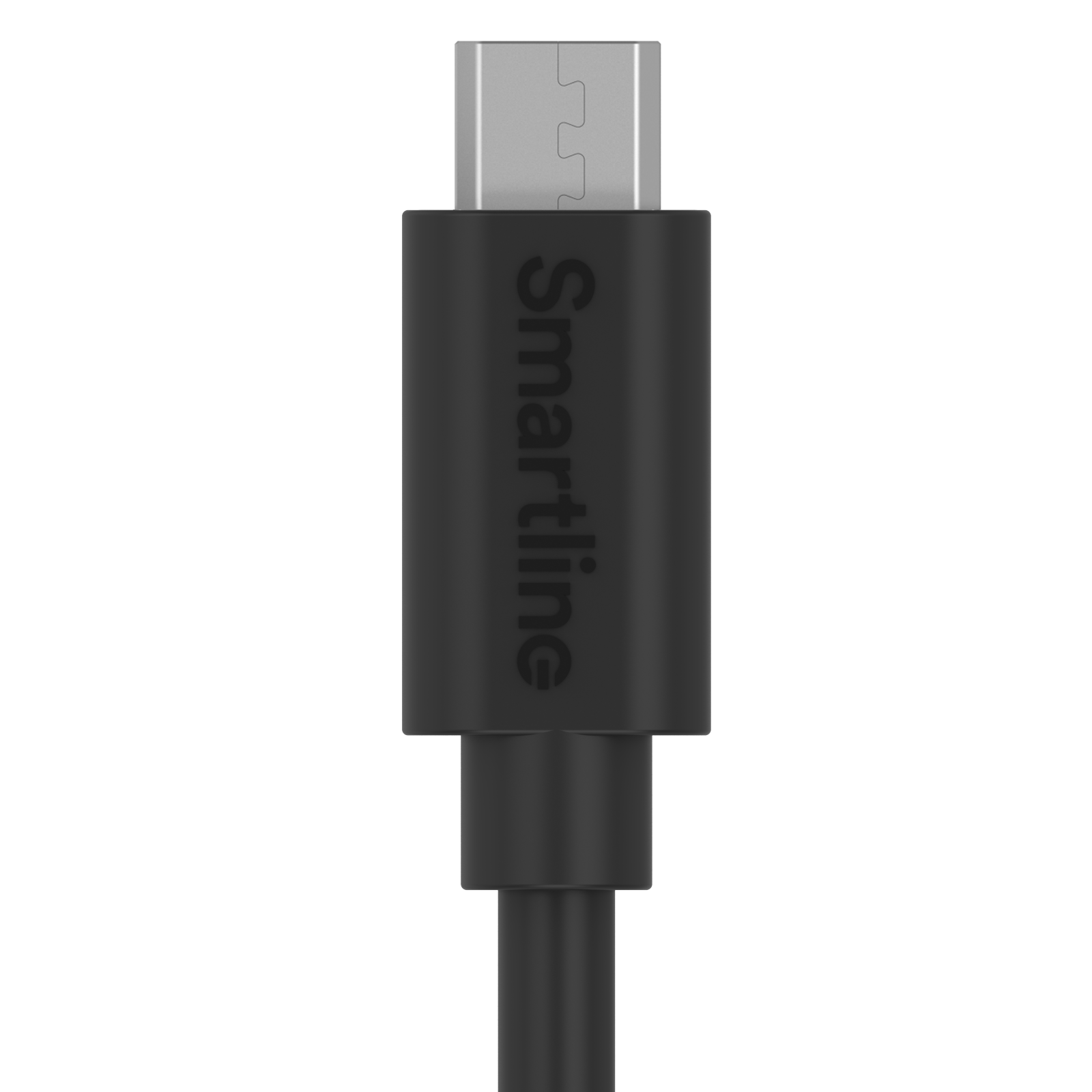 USB-kabel MicroUSB 3m Svart