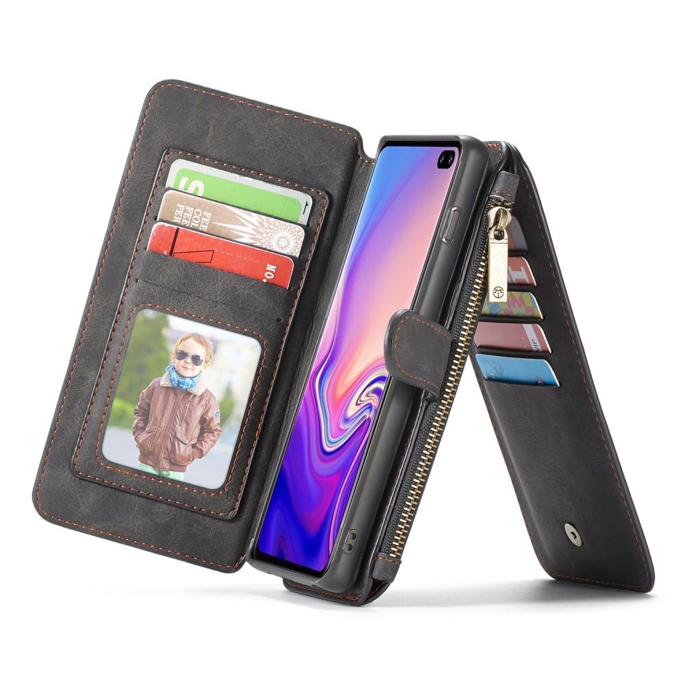 Multi-slot Flipdeksel Samsung Galaxy S10 grå