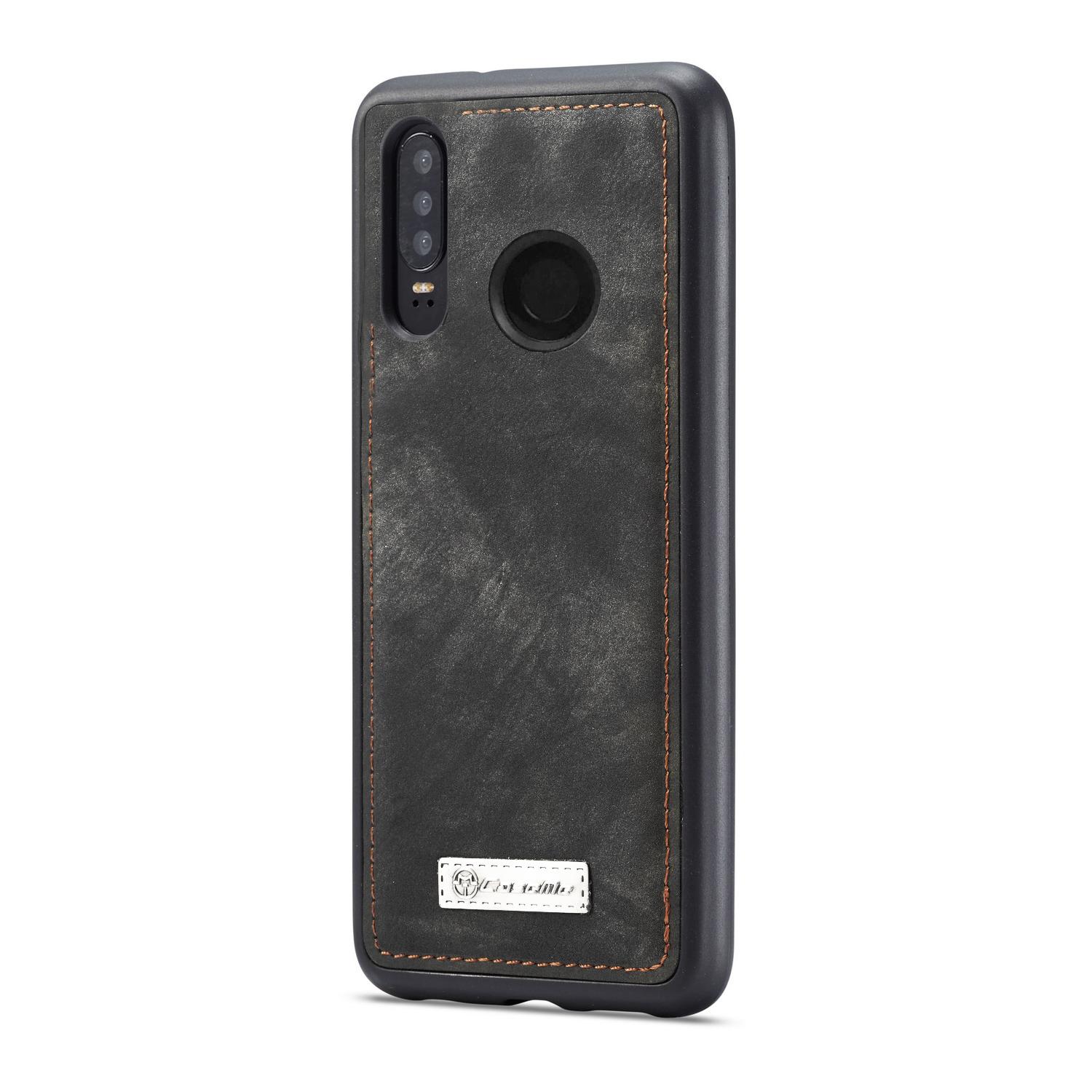 Multi-slot Lommeboksetui Huawei P30 Lite Grå