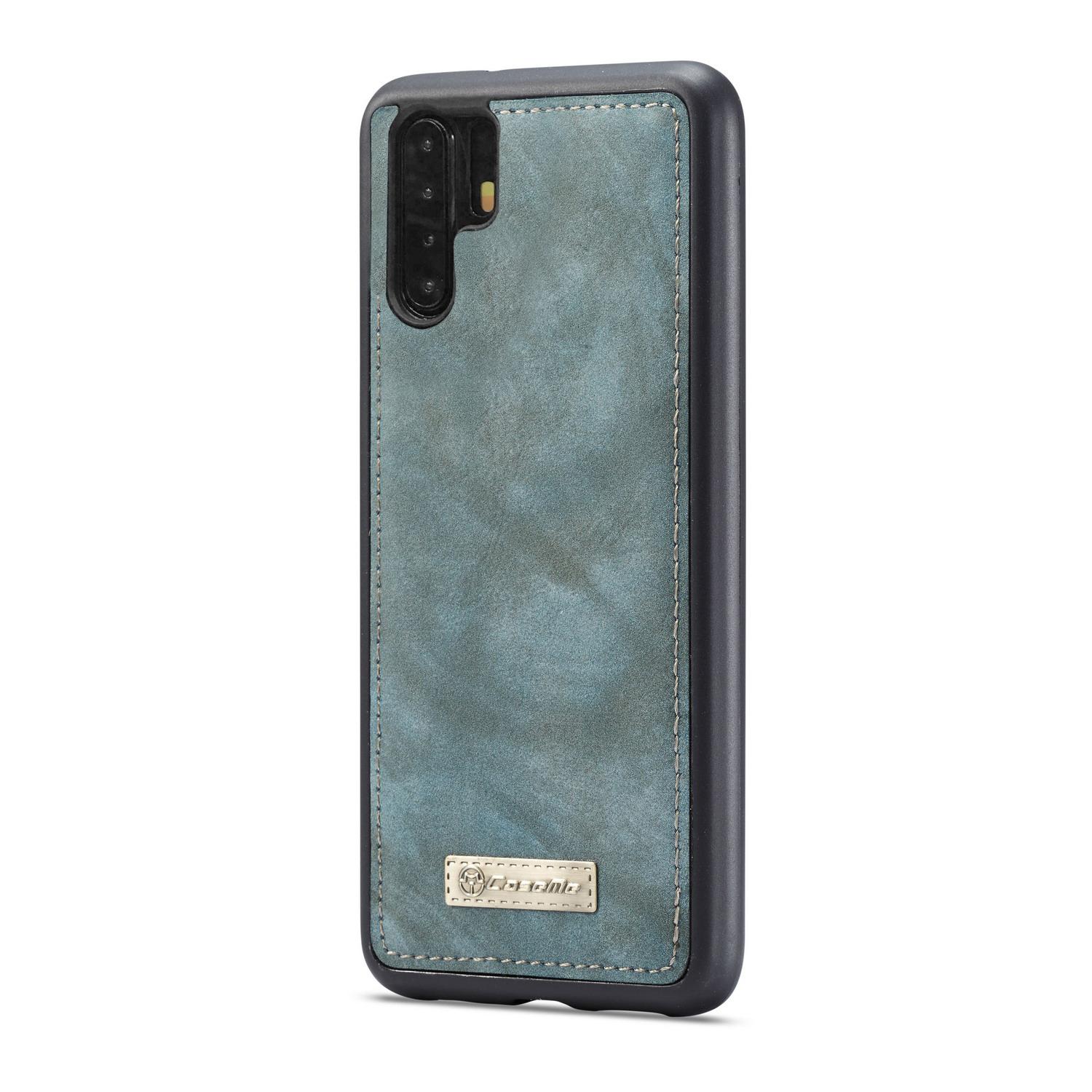 Multi-slot Lommeboksetui Huawei P30 Pro Blå