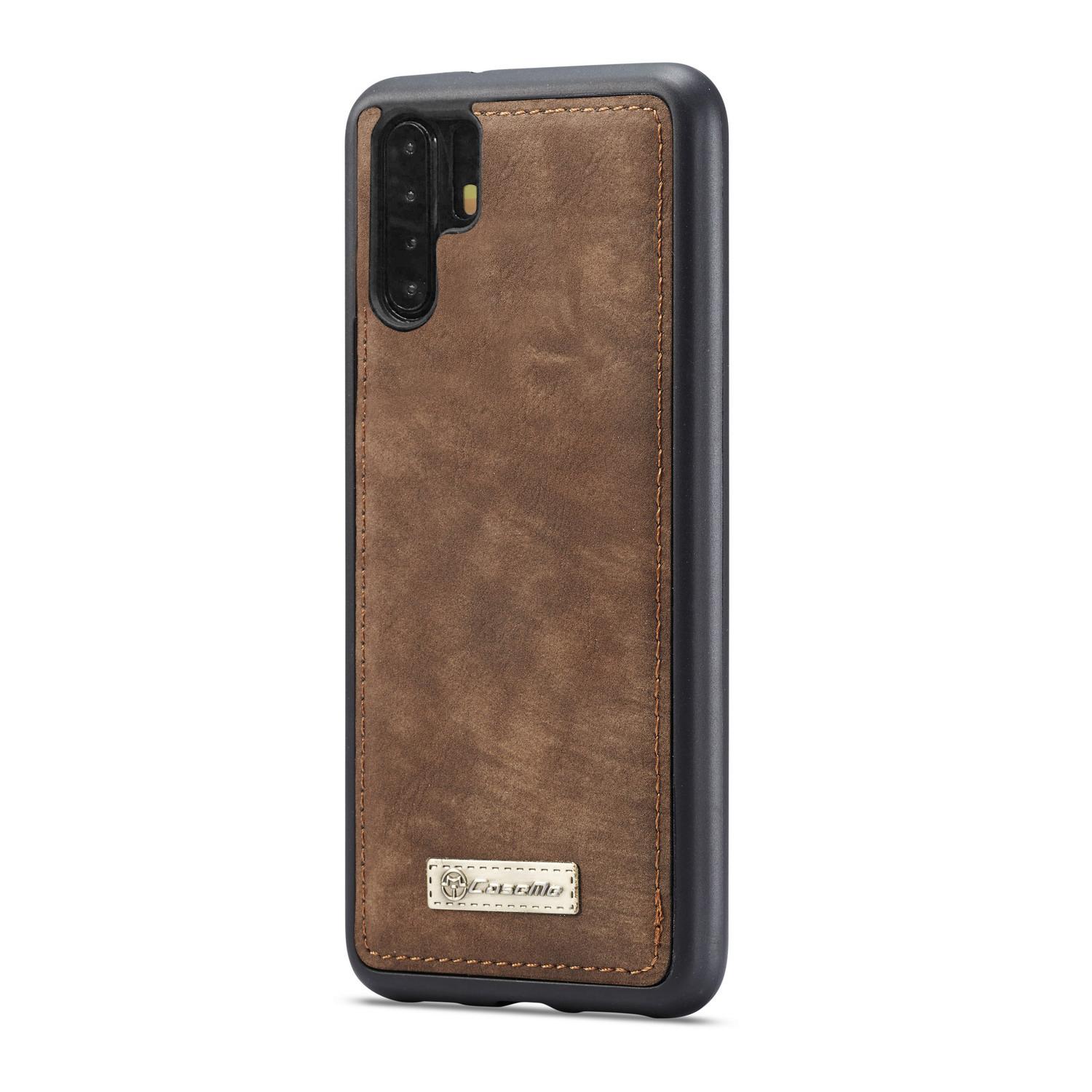 Multi-slot Lommeboksetui Huawei P30 Pro Brun