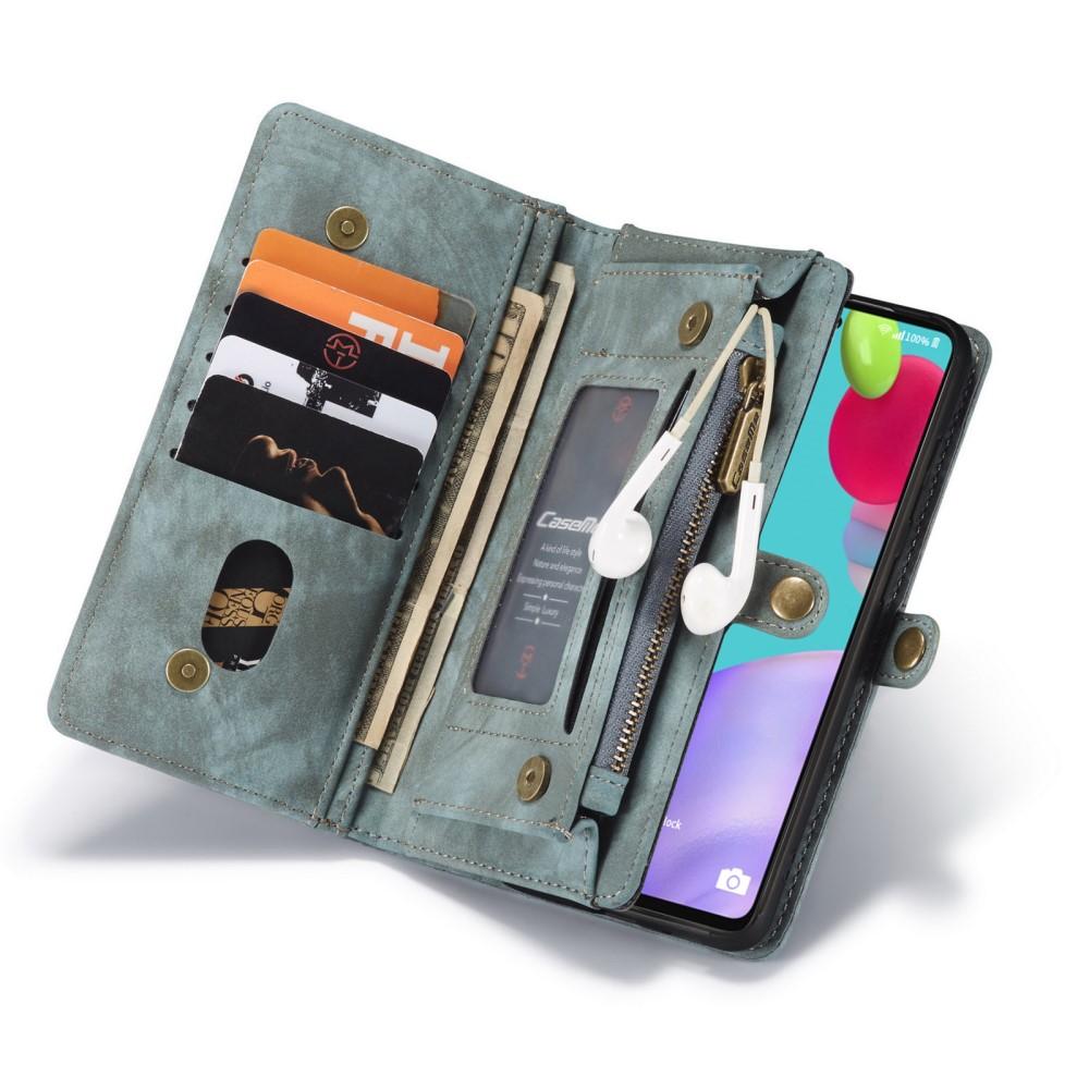 Multi-slot Lommeboksetui Samsung Galaxy A52 5G Blå