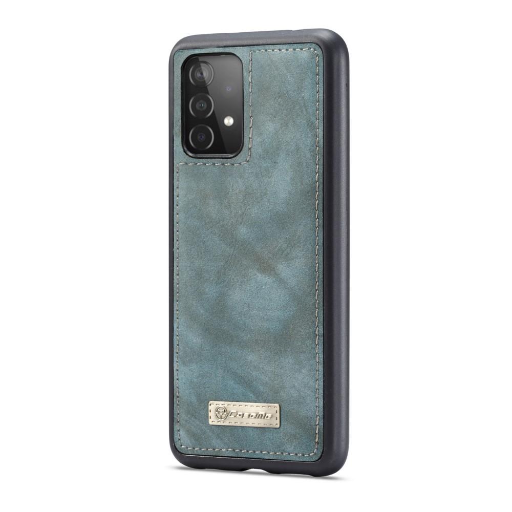 Multi-slot Lommeboksetui Samsung Galaxy A52 5G Blå