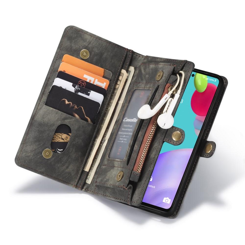 Multi-slot Lommeboksetui Samsung Galaxy A52 5G Grå