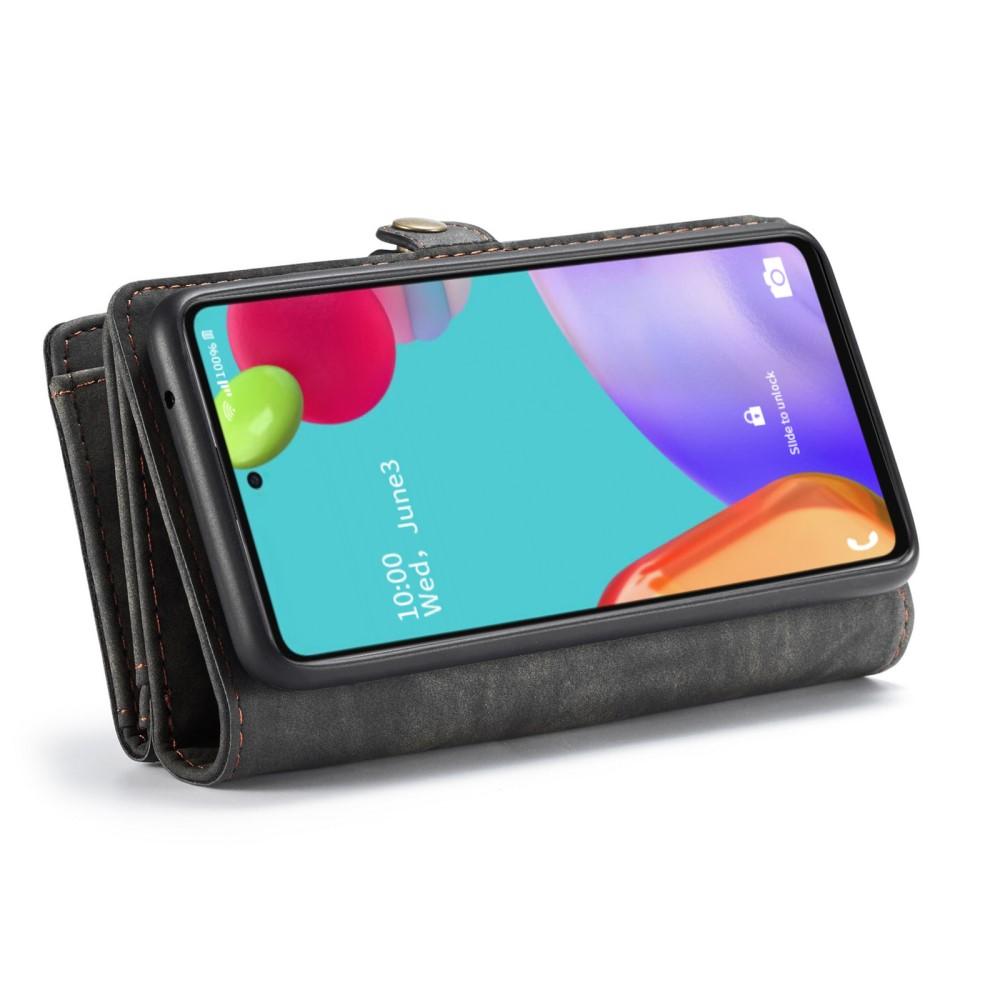 Multi-slot Lommeboksetui Samsung Galaxy A52 5G Grå