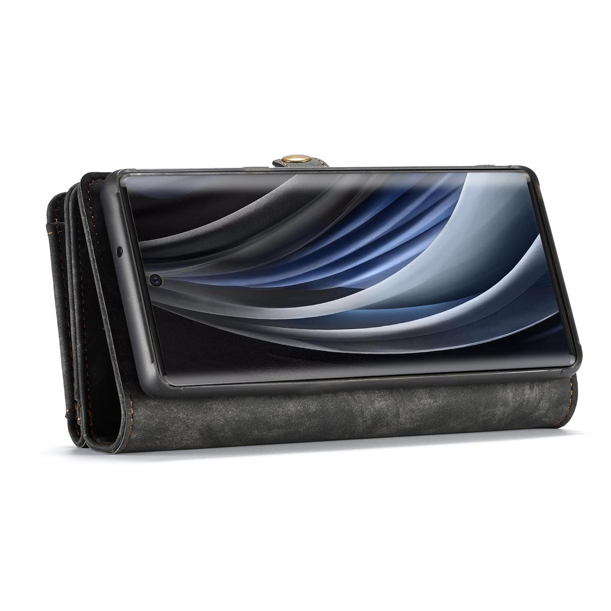 Multi-slot Lommeboksetui Galaxy Note 20 grå