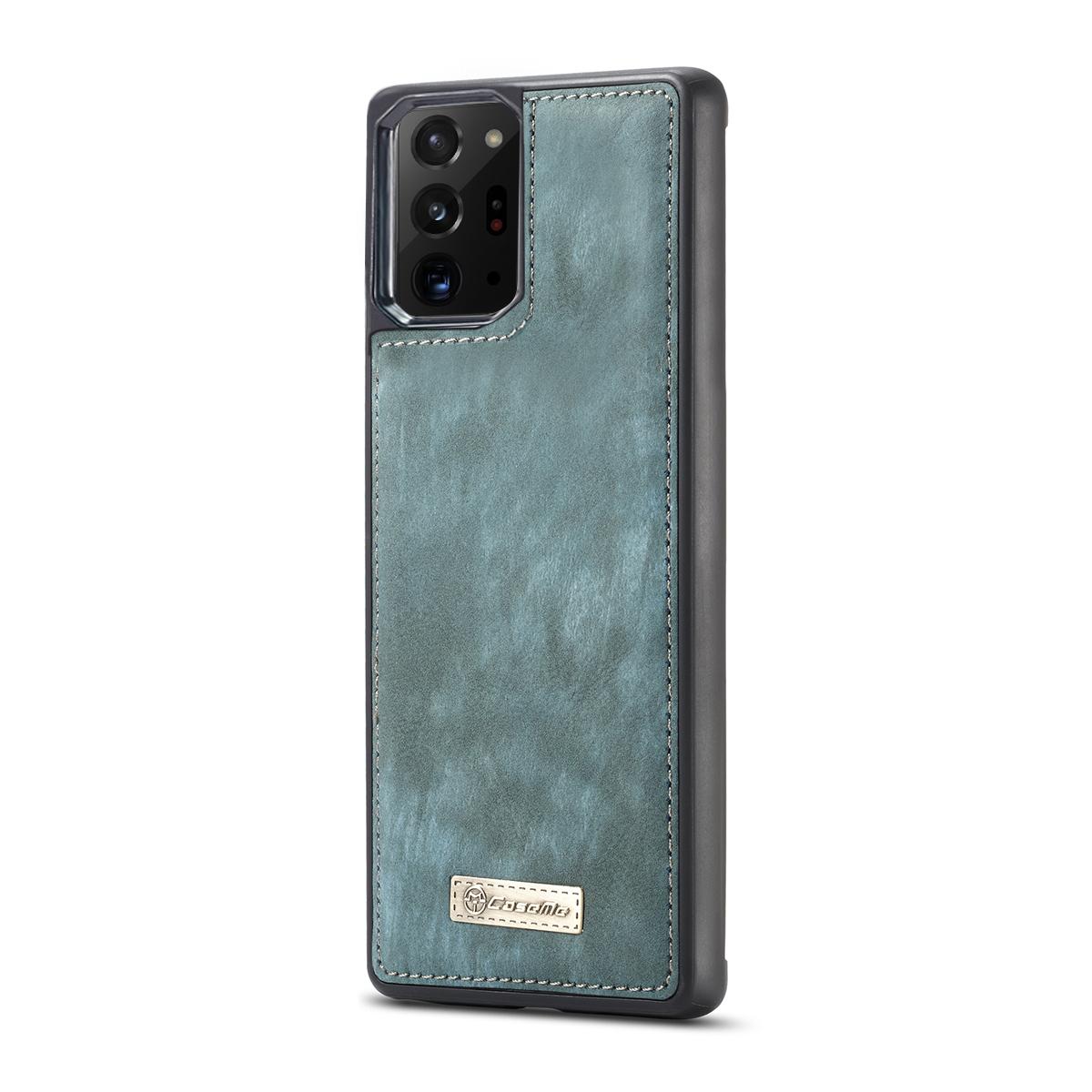 Multi-slot Lommeboksetui Galaxy Note 20 Ultra blå