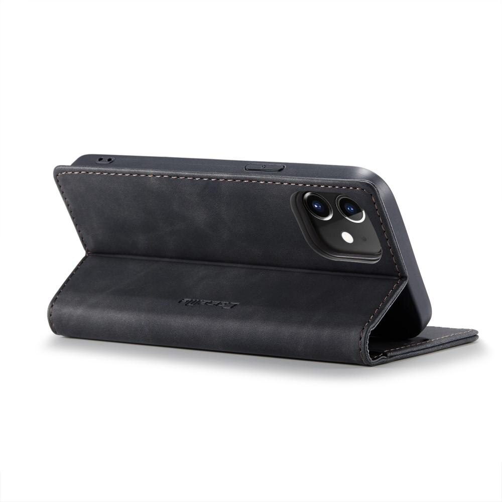 Slim Lommebokveske iPhone 12 Mini Svart