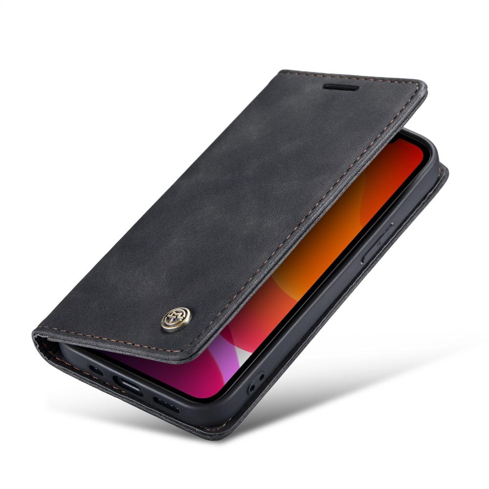 Slim Lommebokveske Apple iPhone 12/iPhone 12 Pro Svart