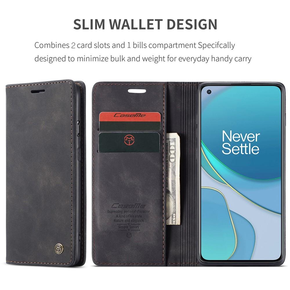 Slim Lommebokveske OnePlus 8T svart