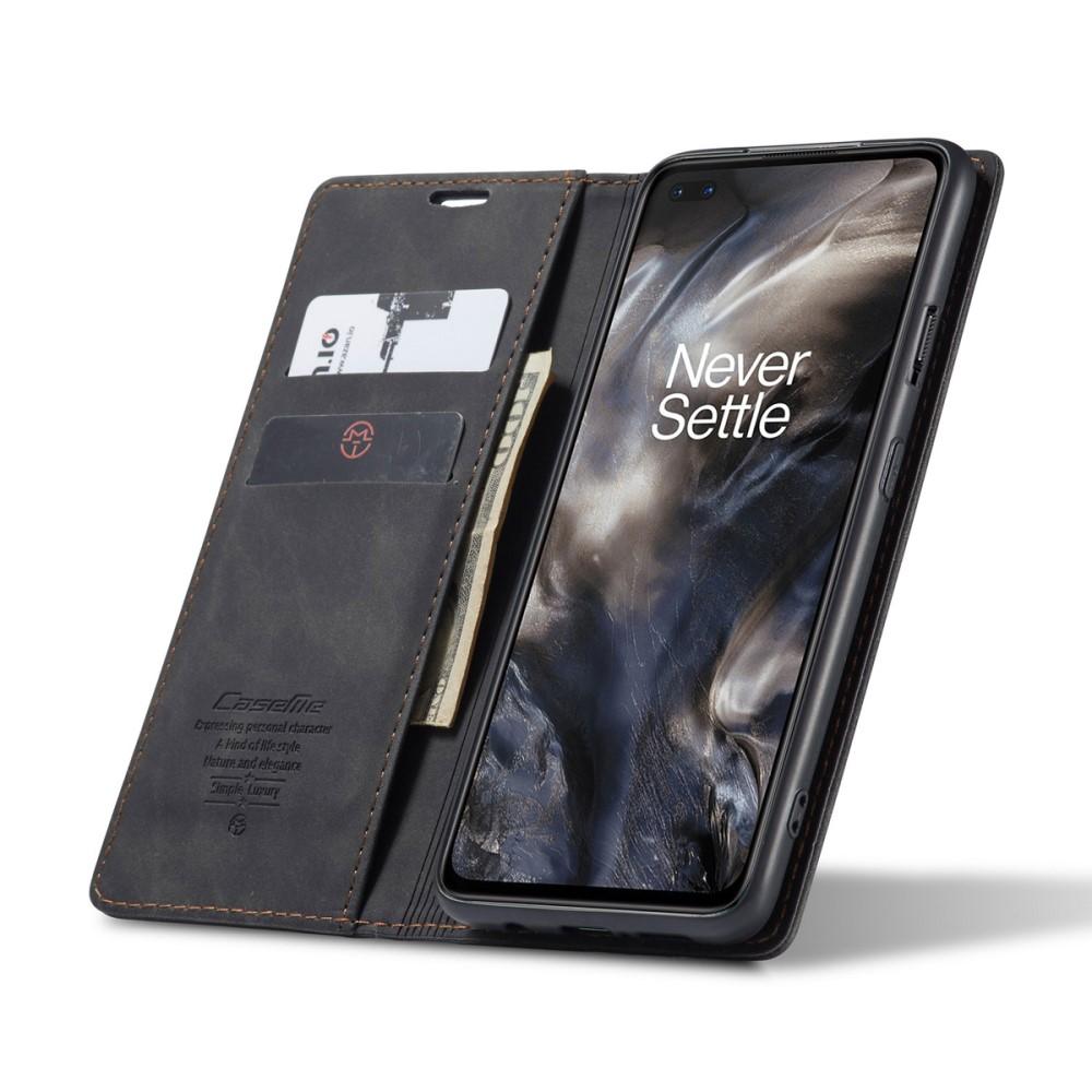 Slim Lommebokveske OnePlus Nord svart
