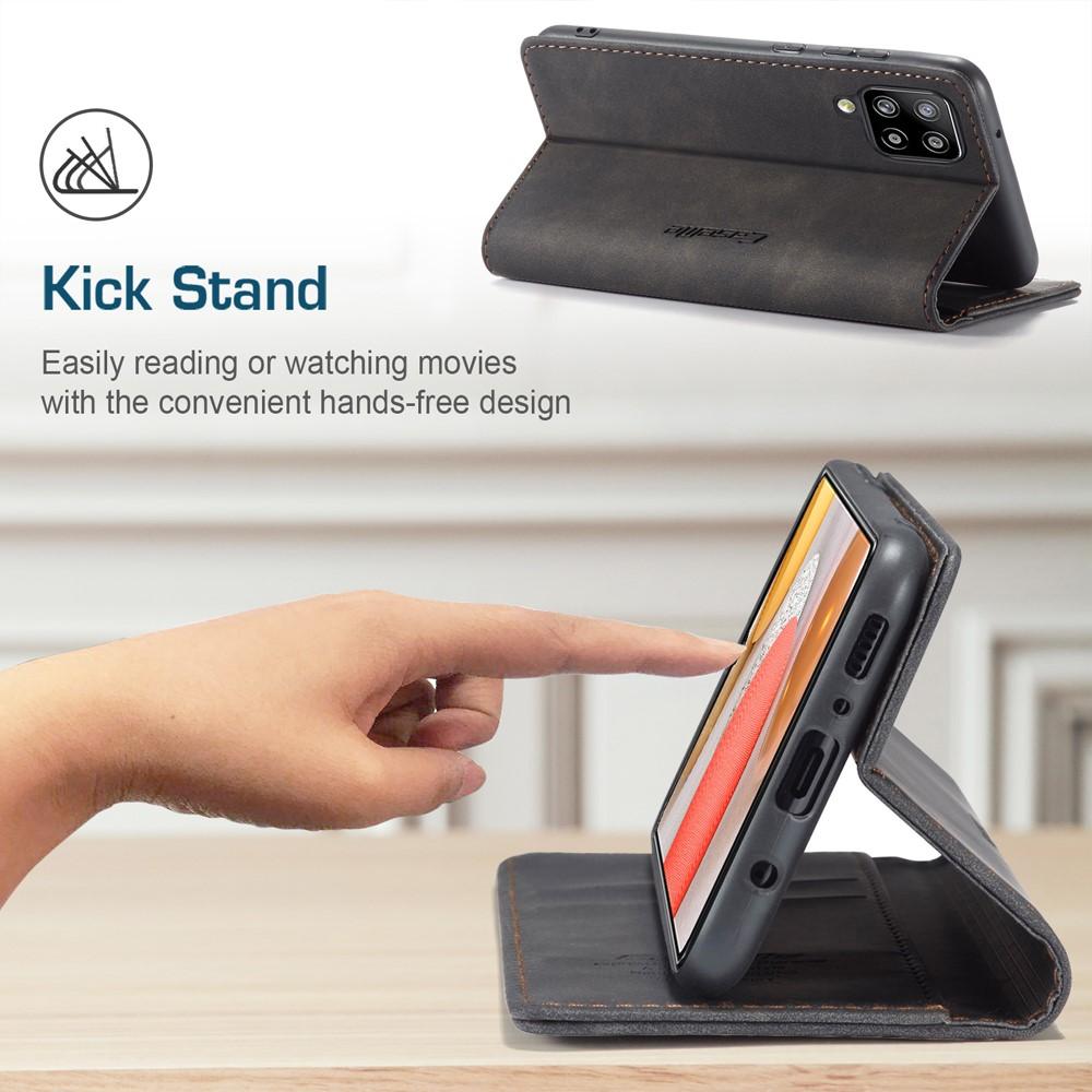 Slim Lommebokveske Samsung Galaxy A42 5G svart