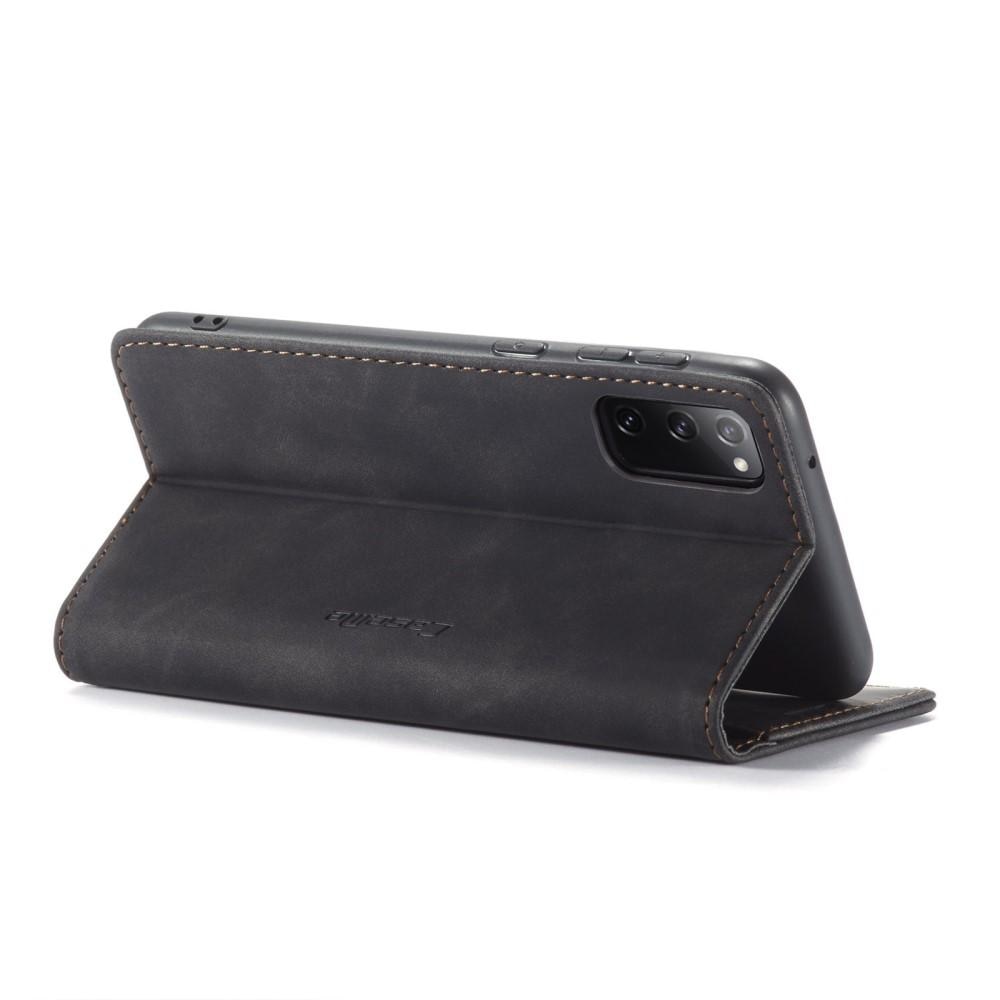 Slim Lommebokveske Samsung Galaxy S20 FE Svart