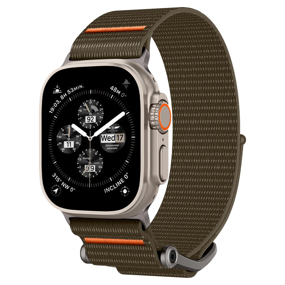 DuraPro Flex Ultra Apple Watch Ultra 2 49mm Khaki
