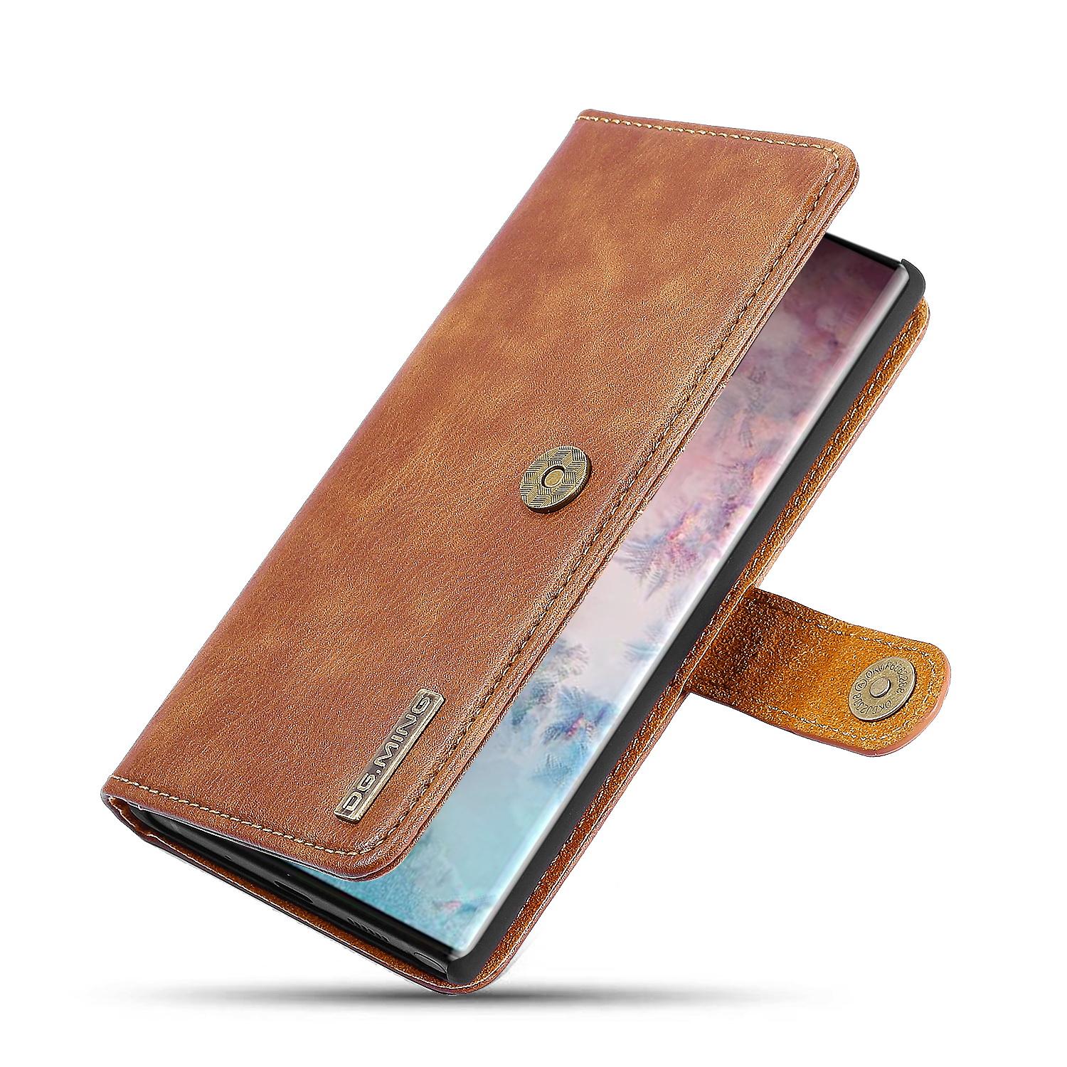 Magnet Wallet Samsung Galaxy Note 10 Plus Brun
