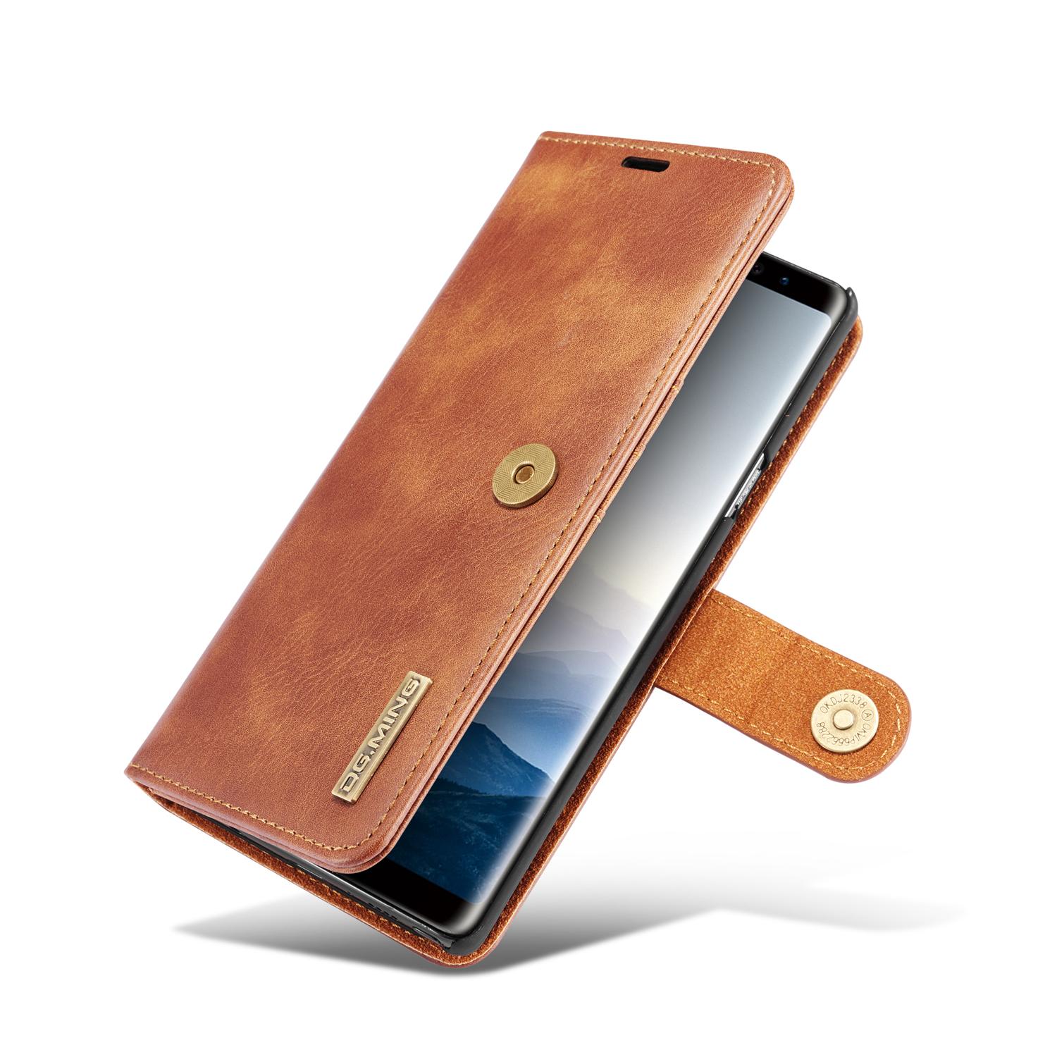 Magnet Wallet Galaxy Note 9 Cognac