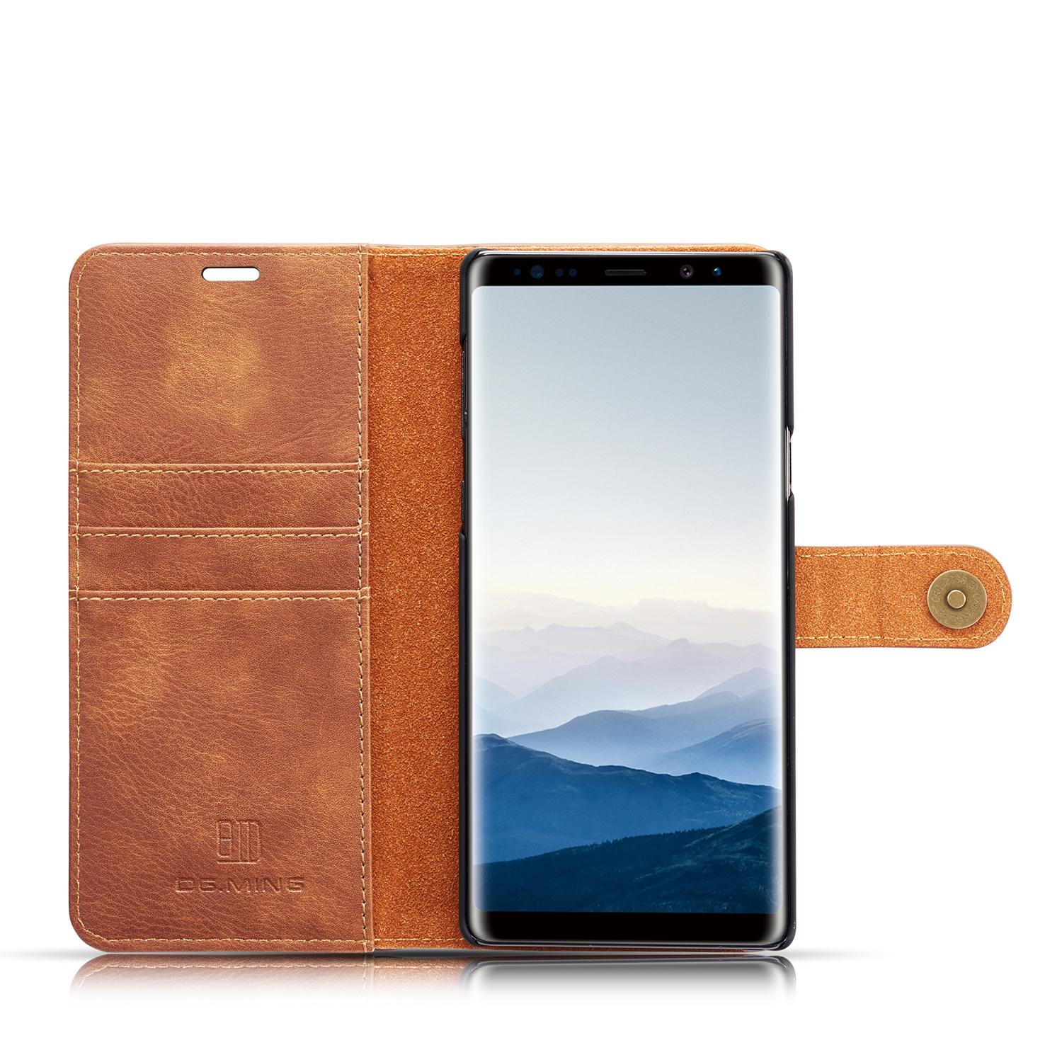 Magnet Wallet Galaxy Note 9 Cognac