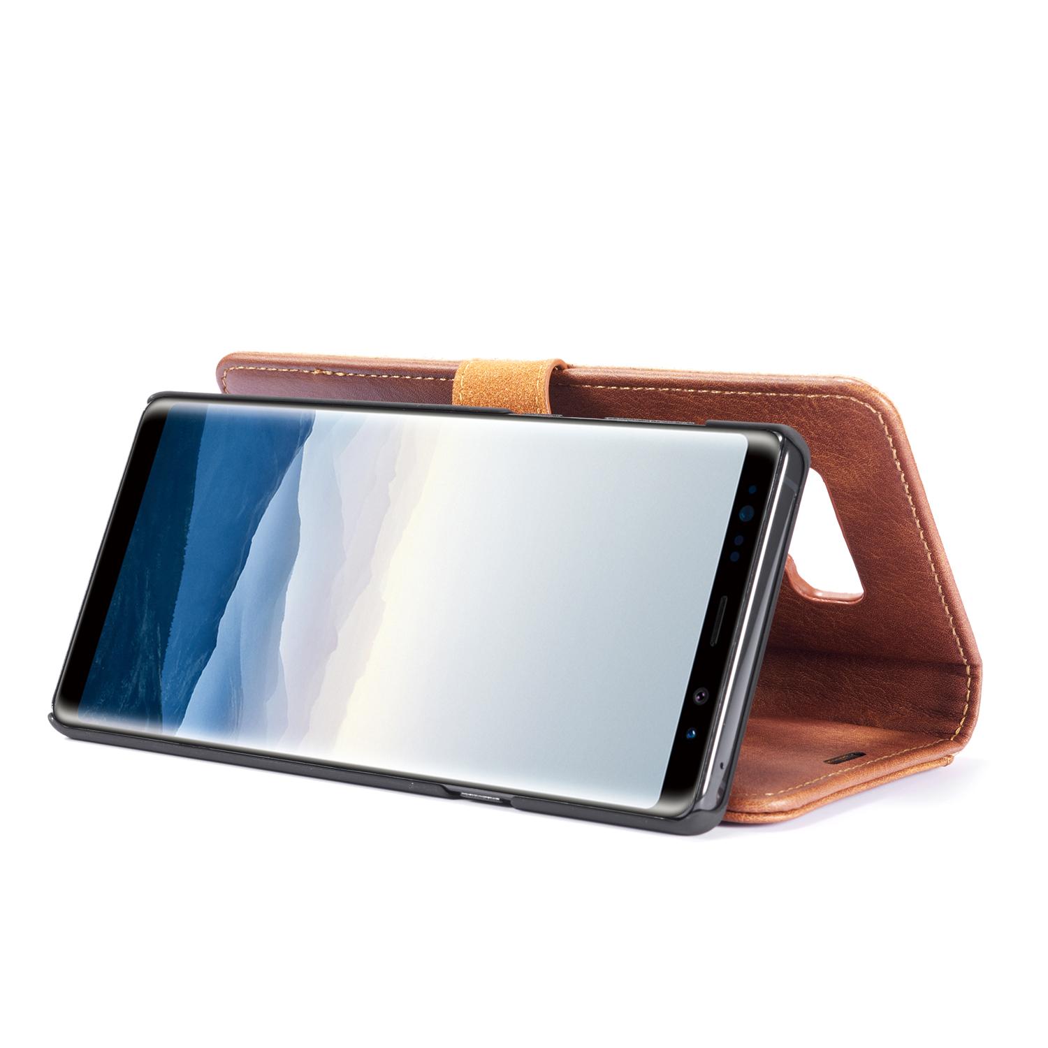 Magnet Wallet Galaxy Note 9 Cognac