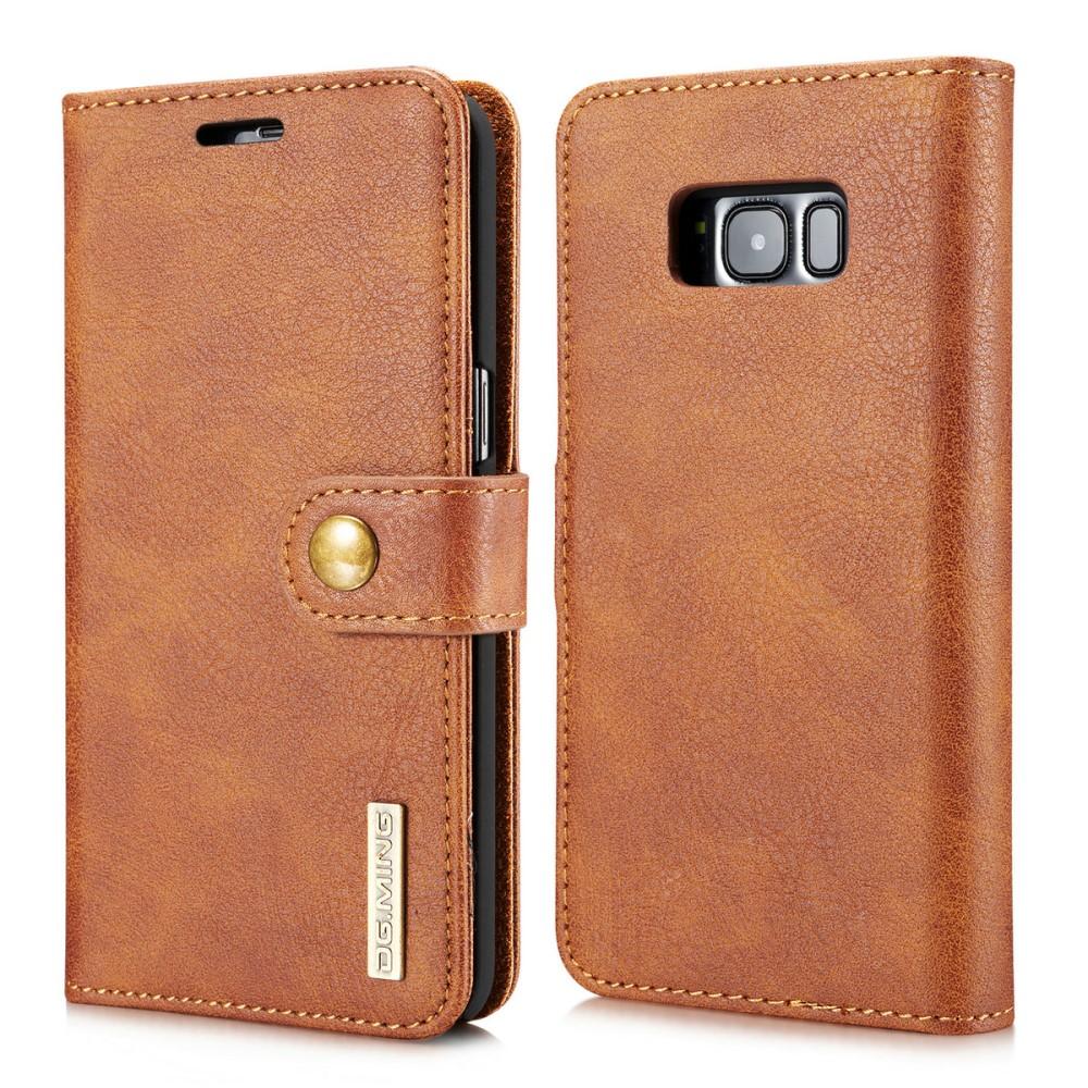 Magnet Wallet Galaxy S8 Cognac