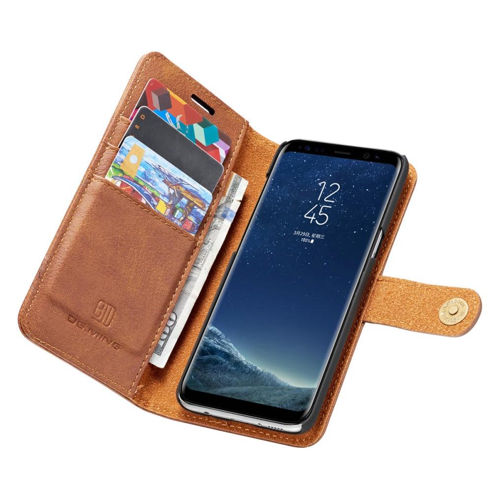 Magnet Wallet Galaxy S8 Cognac