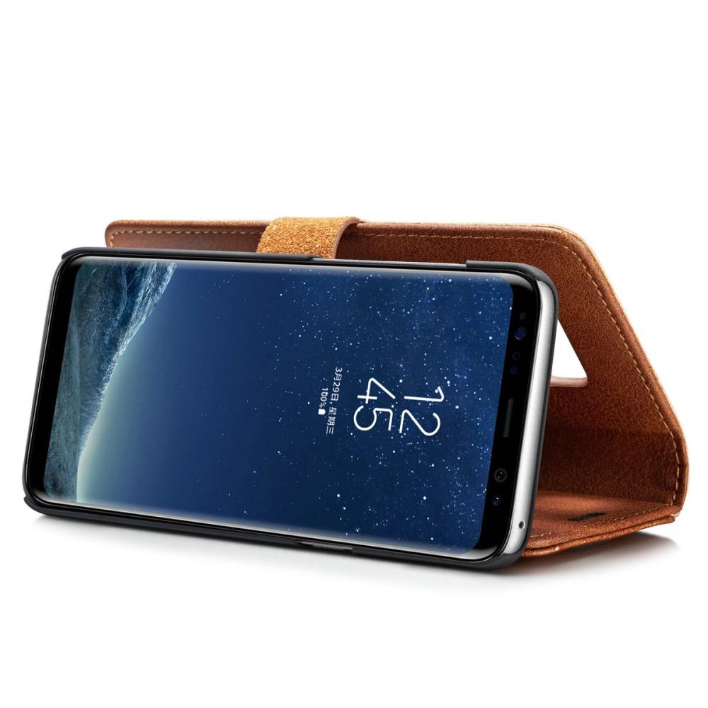 Magnet Wallet Galaxy S8 Cognac