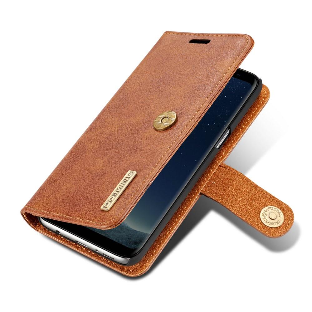 Magnet Wallet Galaxy S8 Cognac