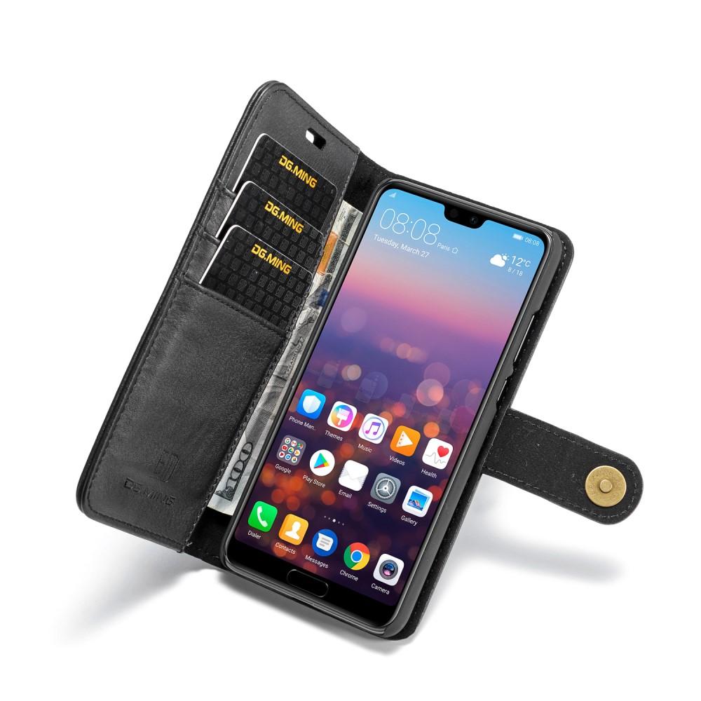 Magnet Wallet Huawei P20 Svart