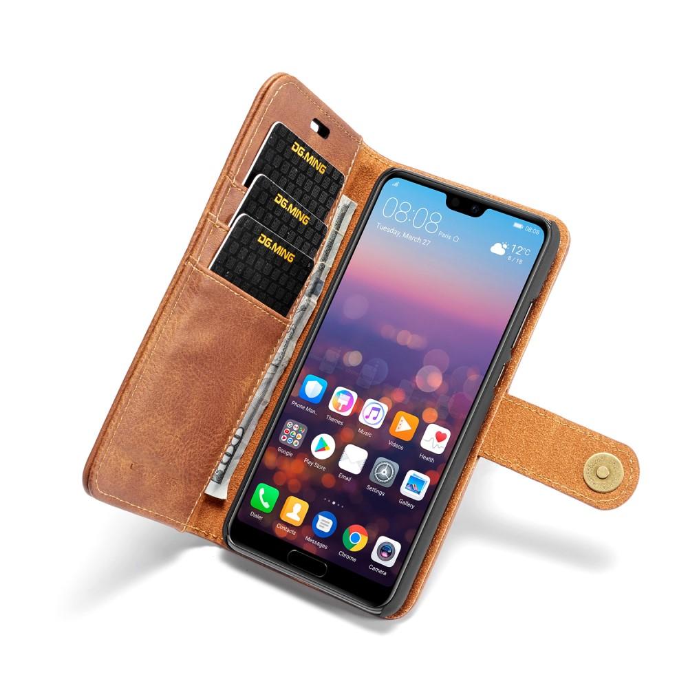 Magnet Wallet Huawei P20 Cognac