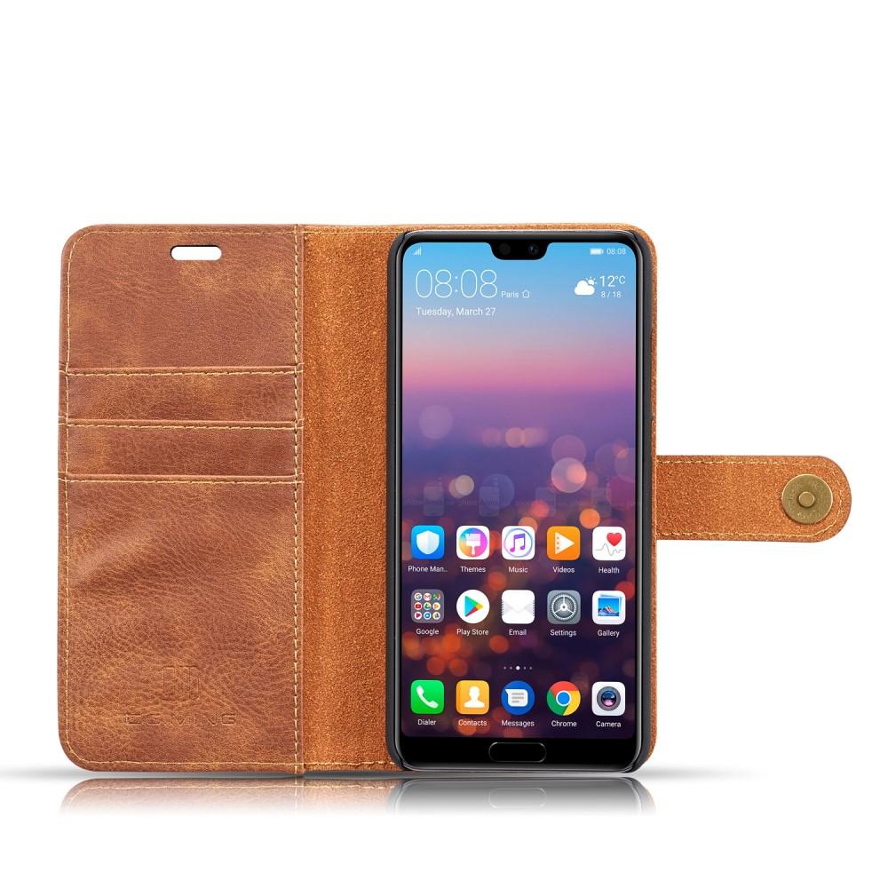 Magnet Wallet Huawei P20 Cognac