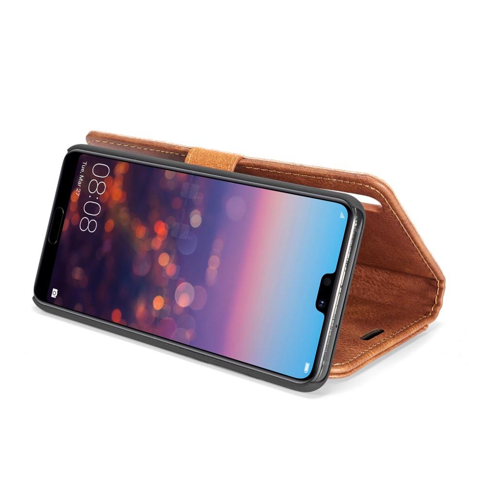 Magnet Wallet Huawei P20 Cognac