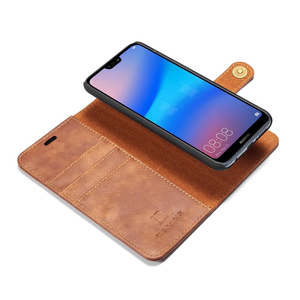 Magnet Wallet Huawei P20 Lite Cognac